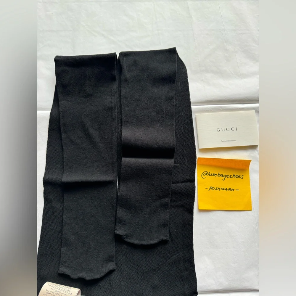 Authentic Gucci Supremelis Interlocking GG Logo Tights - Picture 12 of 16